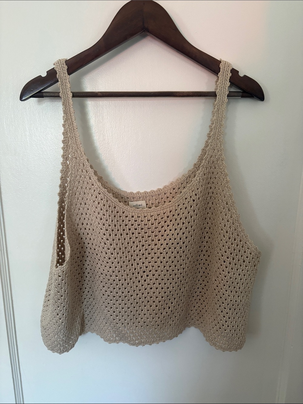 Wilfred | Crochet Knit Tank Top